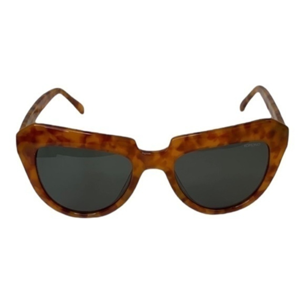 Komono Women’s Sunglasses Cat-eye NEW Tan Caramel Stella NIB - Picture 4 of 11